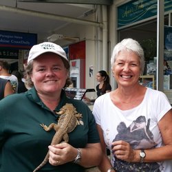 Rachel with Bob Irwin\